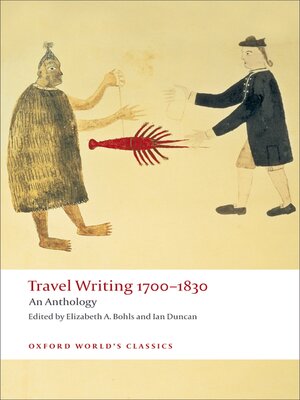 cover image of Travel Writing 1700-1830